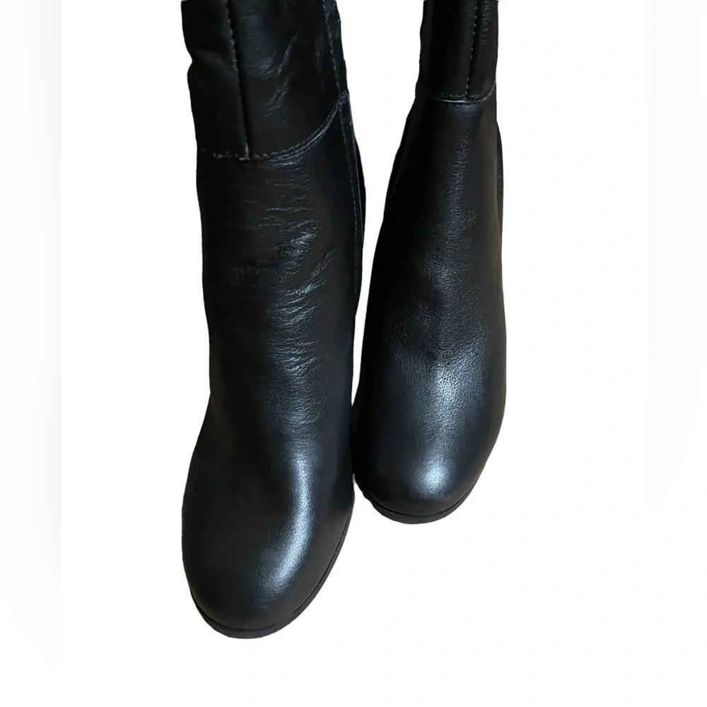 NWOT KENNETH COLE Women's Justin High Block-Heel Boots Sz 6.5M